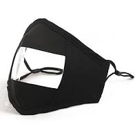 Face Mask With Clear Window